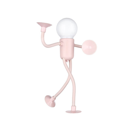 9G Funny Sportsman Night Light – Creative Shape-Changing Desk Lamp with Suction Base